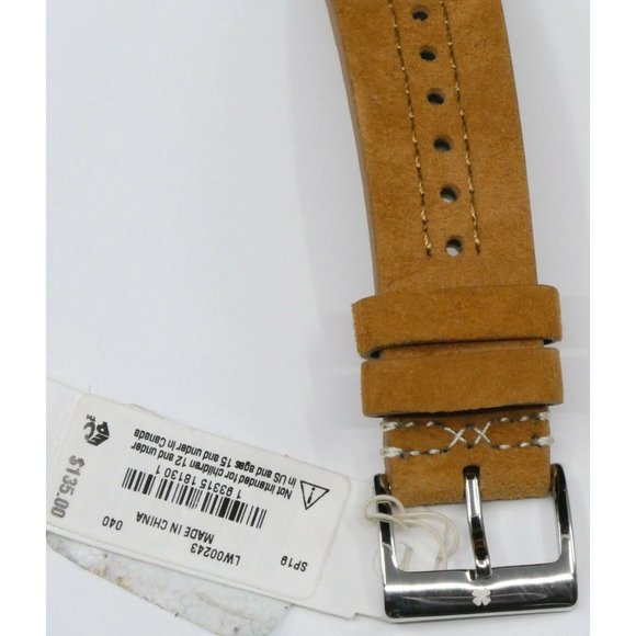 New Lucky Brand Men's Fairfax Tan Suede Strap - Picture 6 of 7